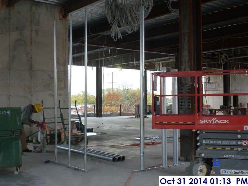 Core Drilling and installing conduit at the 3rd Floor (Jury Box 370) (800x600)